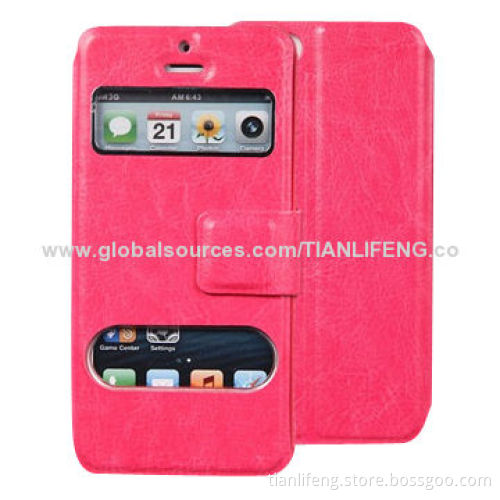 PU Mobile Phone Case for iPhone 5